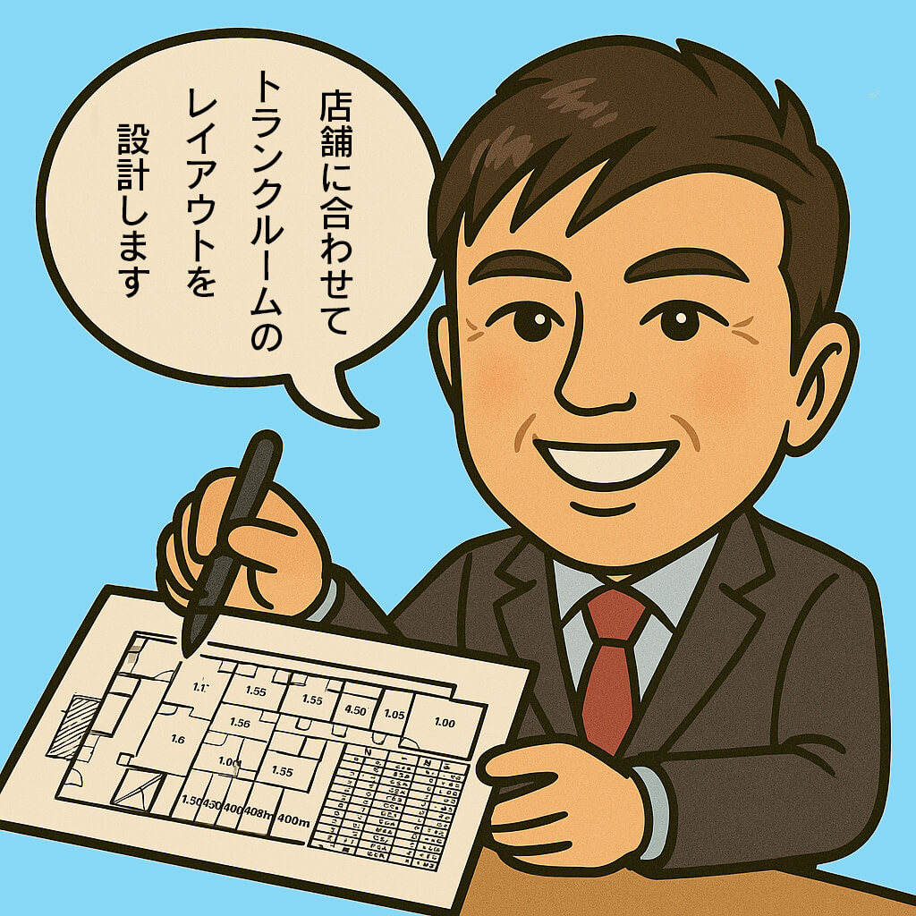 トランクルーム設計