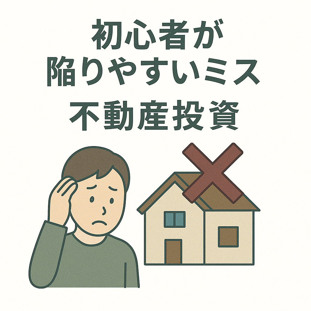 初心者が陥りやすい不動産投資のミス