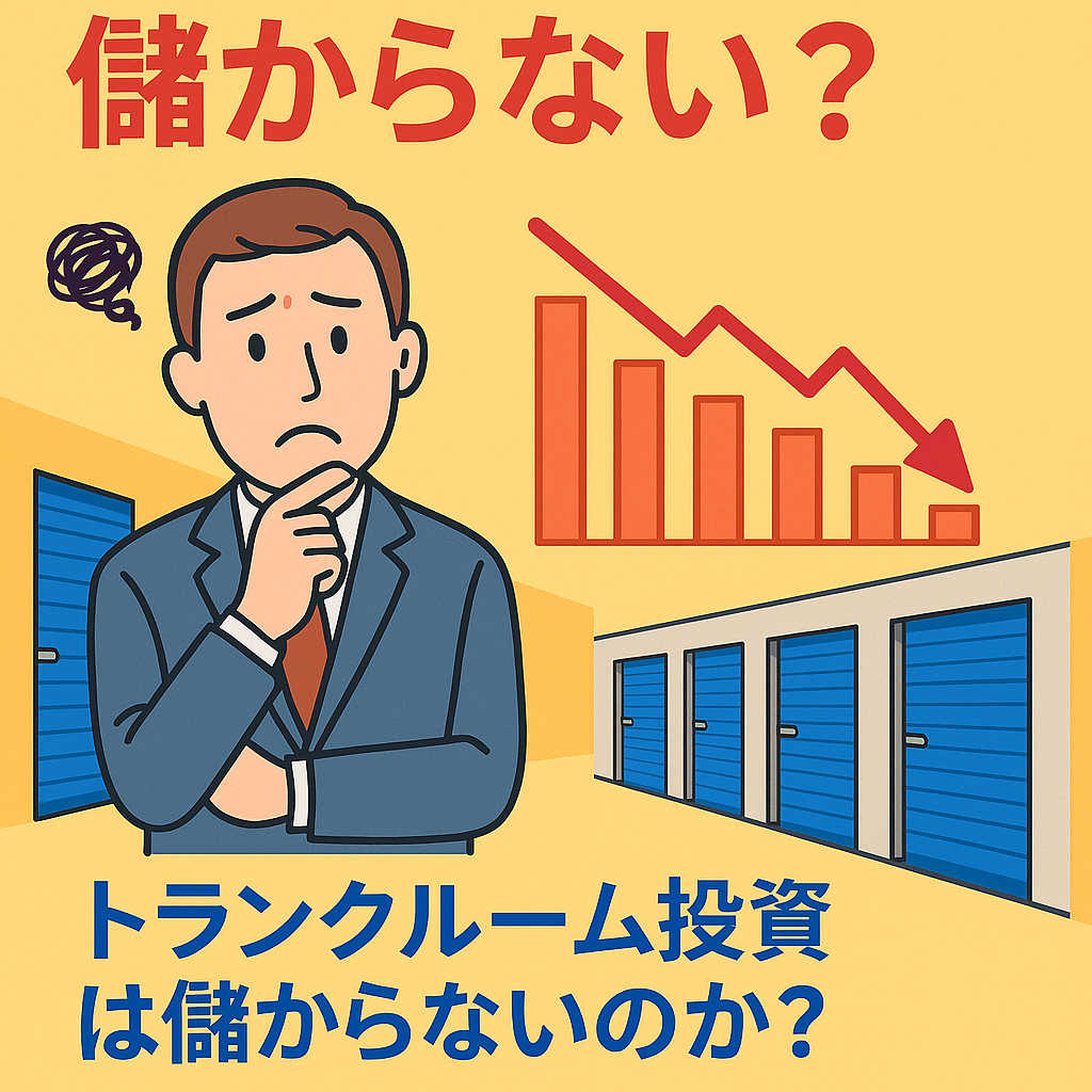 トランクルーム投資は儲からないのか