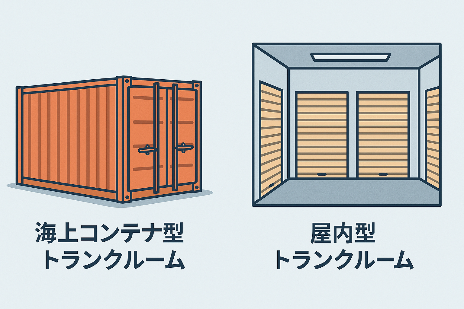 トランクルーム投資の種類