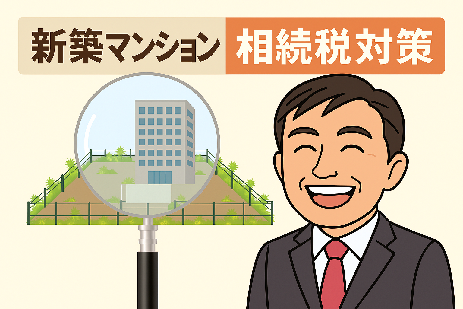 新築マンション相続税対策がおすすめ
