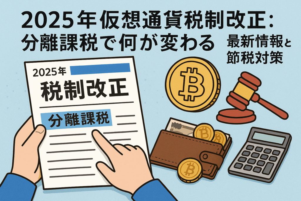 2025年度版仮想通貨お分離課税