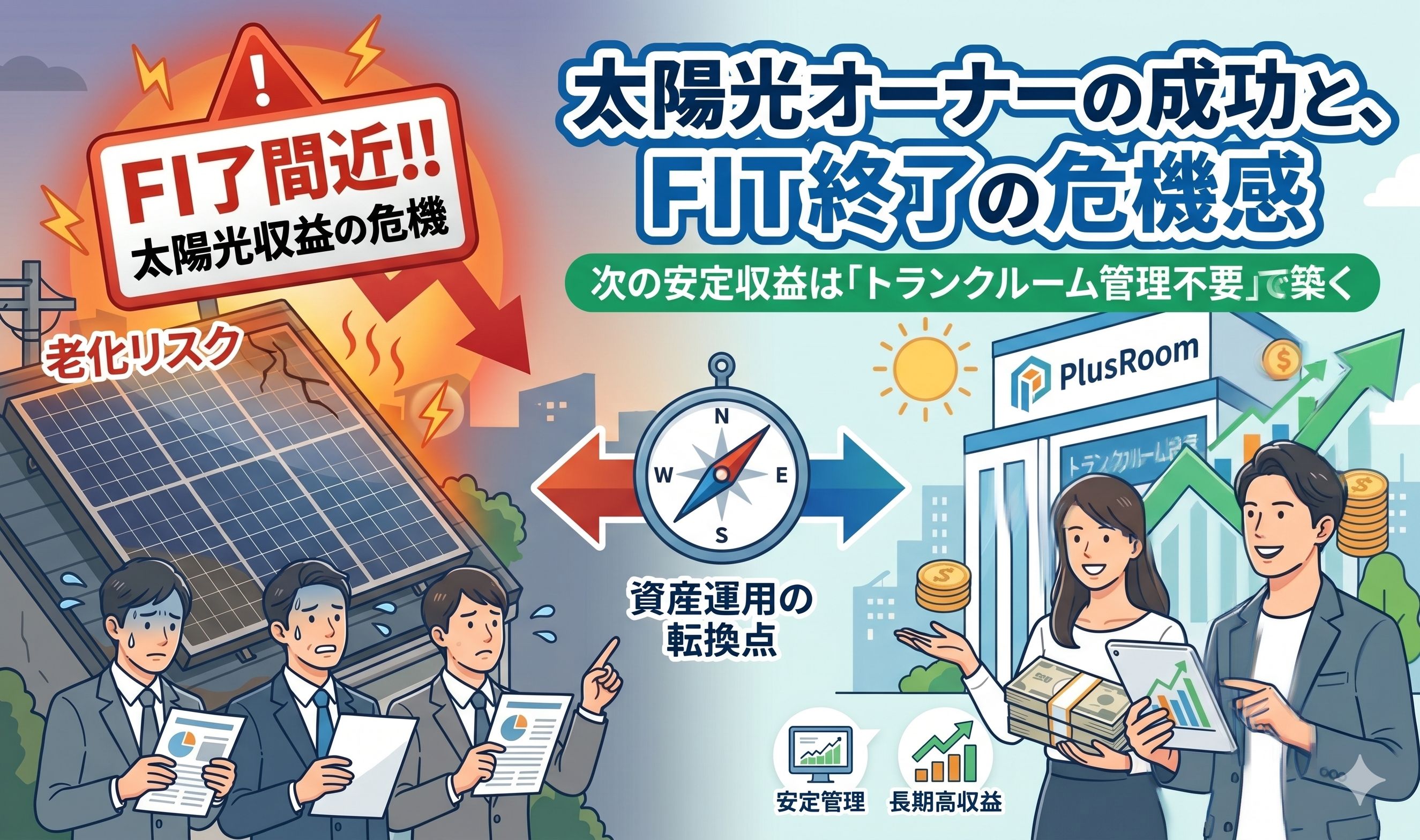 FIT終了の次はトランクルーム投資