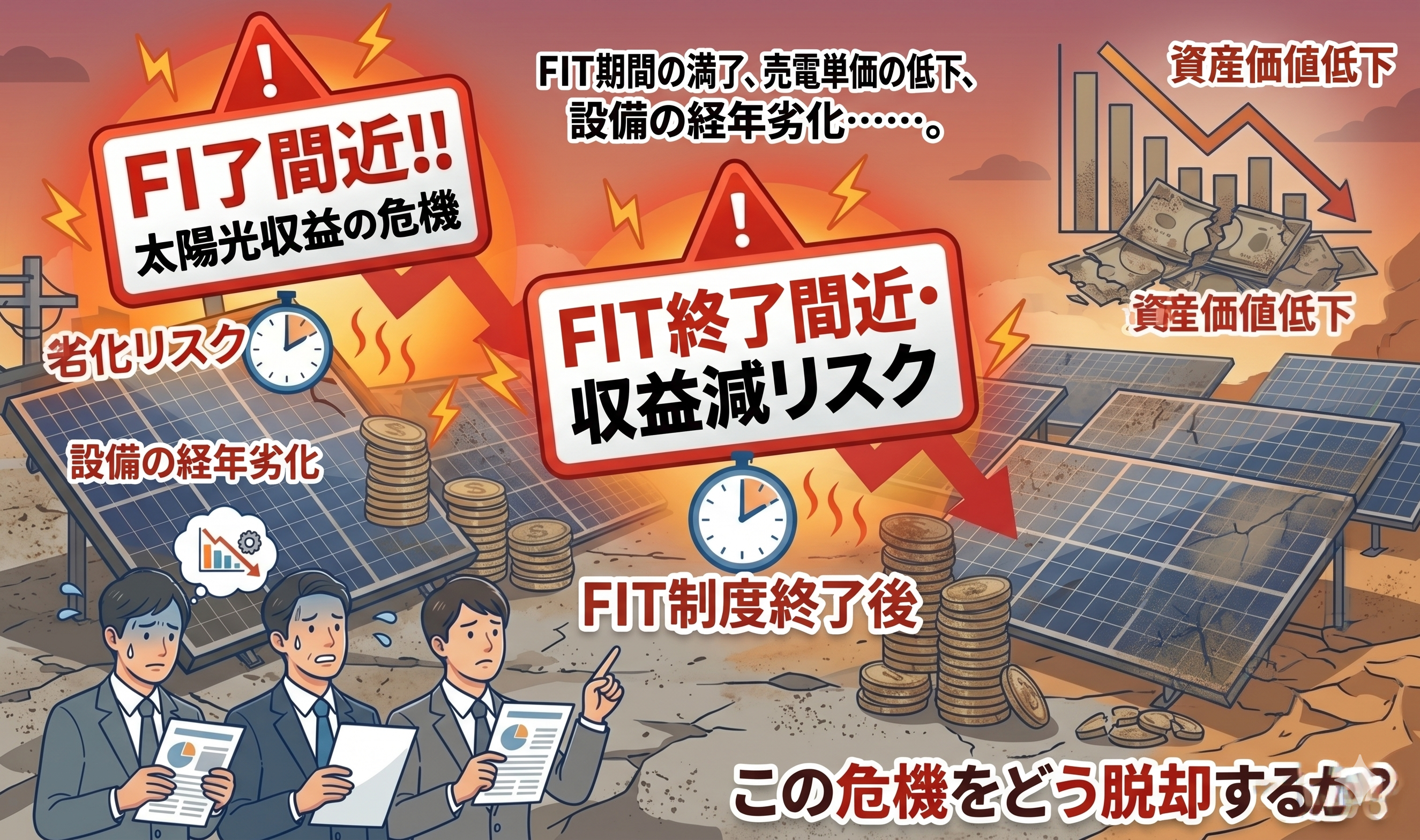 太陽光発電の問題