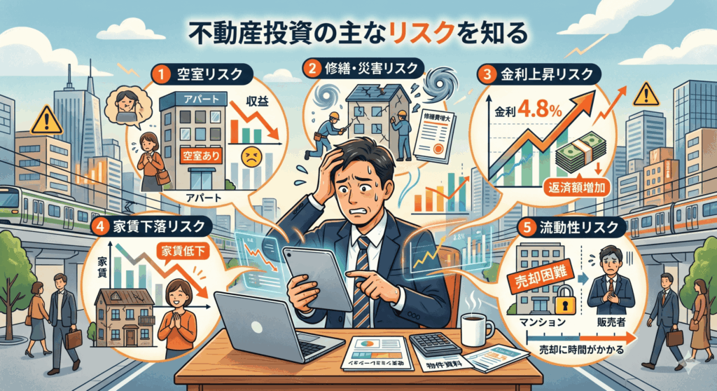 不動産投資のリスク