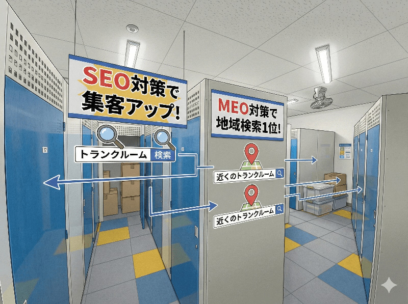 トランクルームの集客