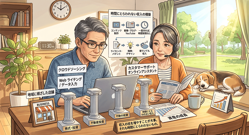 未経験でも大丈夫。これから安定収入を得る
