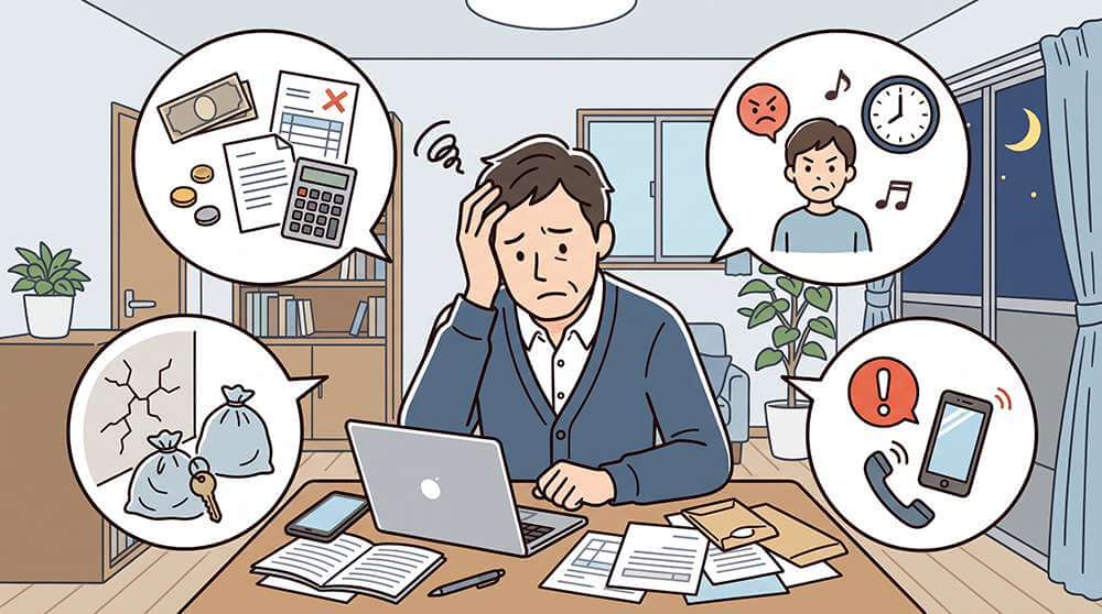 不動産投資で困っている大家さん
