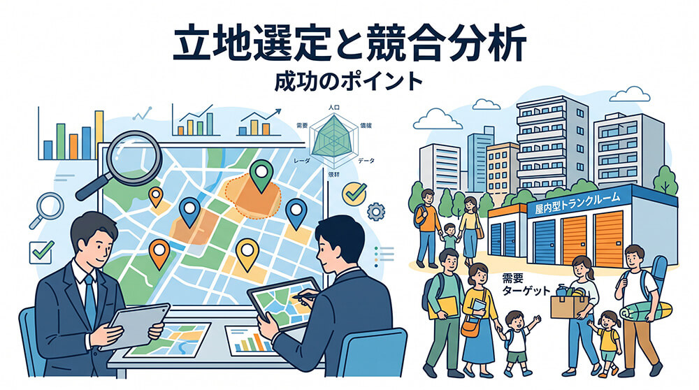 トランクルームの市場調査